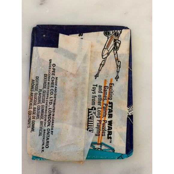 1977 Star Wars Topps Wax Pack NO CARDS - Picture 4 of 6